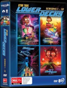 Star-Trek: Lower Decks - Seasons 1- 4 (8DVD)