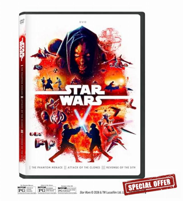 Star Wars: Prequel Trilogy (3 Discs) - DVD