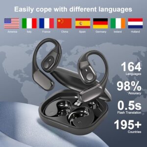 3-in-1 Translator Earbuds 164 Languages & Accents