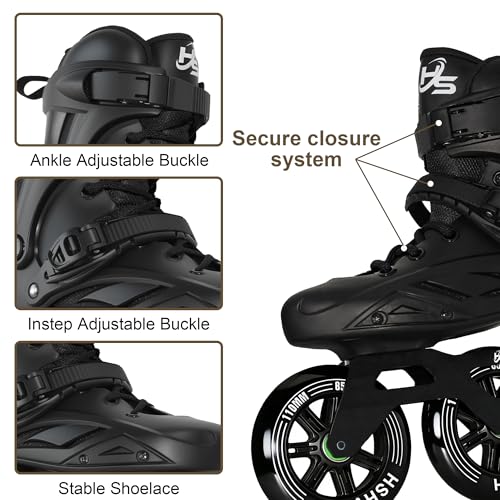 High Performance Roller Skates Blades with 110mm Wheels