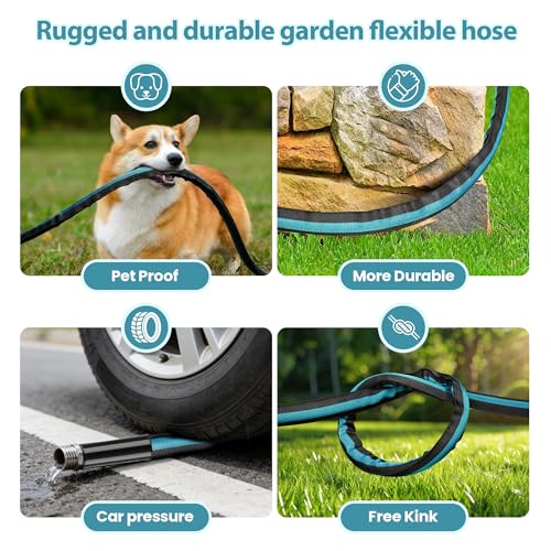 10-Pattern 360° Rotating Spray Nozzle for Yard Lawn Car Wash