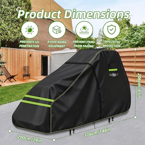 Zipper Door & Reflective Strips