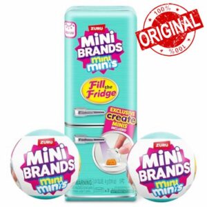 ZURU Mini Brands Fridge with 2 Balls