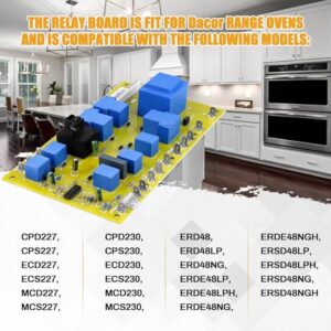 Range Oven PCB Relay Power Board