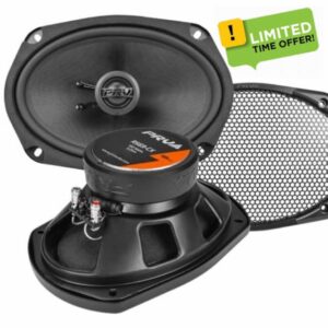 PRV AUDIO 6x9 Inch 2-Way Car Coaxial Speakers 200 Watts per Pair 4 Ohm RS69-CX