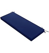 Summsun Outdoor Bench Cushion: Waterproof and Fade Resistant Patio Furniture Cushions - Non-Slip ...
