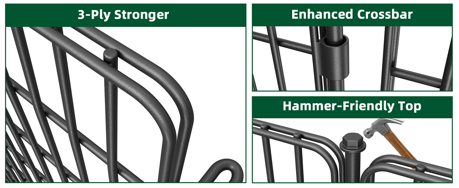 dog fence outdoor for yard