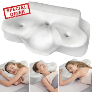 ABLEGRID Memory Foam Cervical Neck Support Pillow