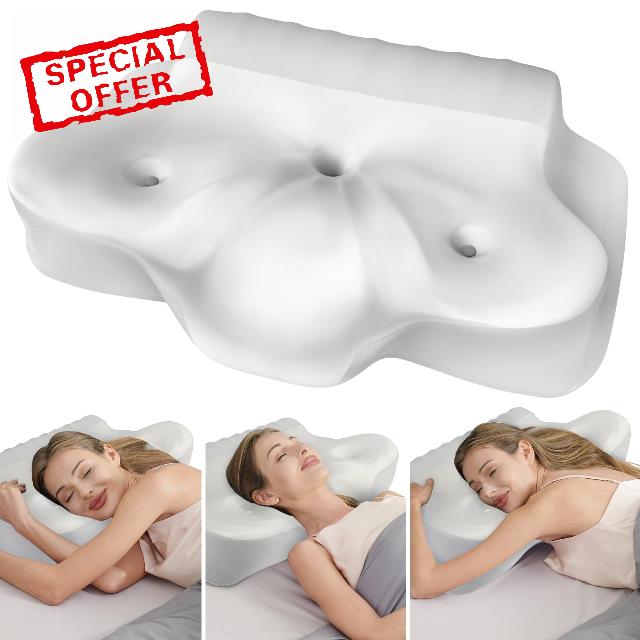 ABLEGRID Memory Foam Cervical Neck Support Pillow