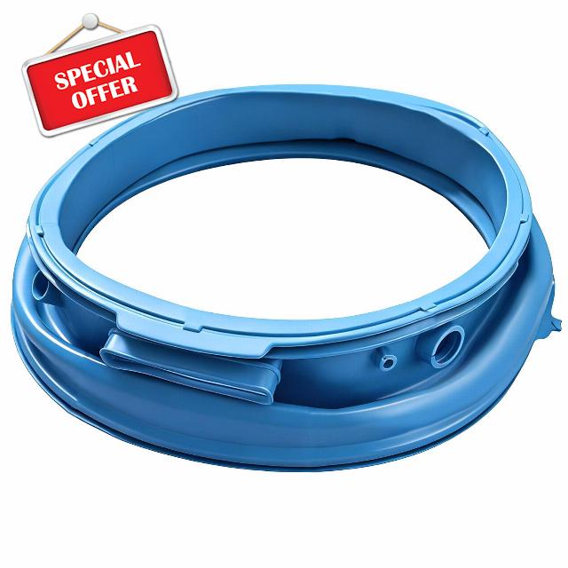 Upgraded WH05X29521 Blue Washer Door Gasket Seal for GE Front Load Washing Machine