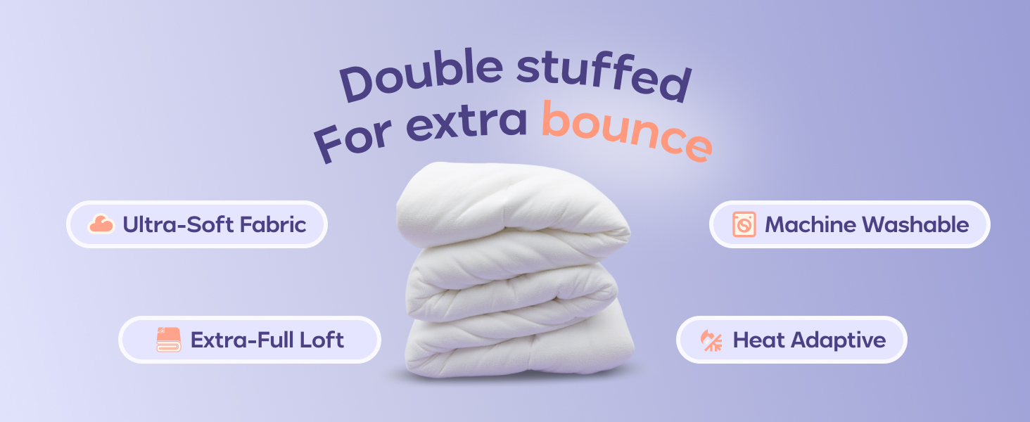 mellow double stuff comforter