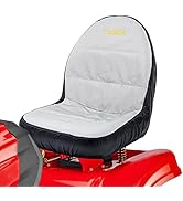 TICSEA Riding Lawn Mower Seat Cover,Waterproof Tractor Seat Cover fits Tractor Seat Backrests 13....