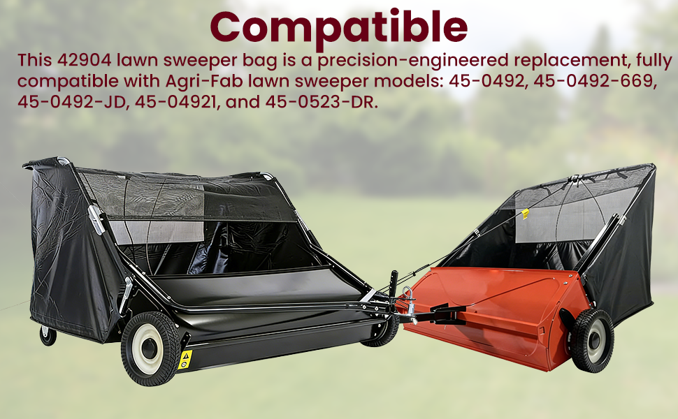 lawn sweeper replacement parts