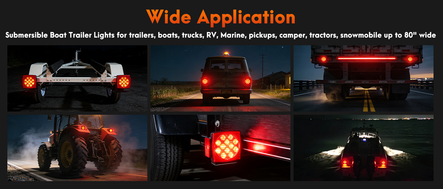 boat trailer lights