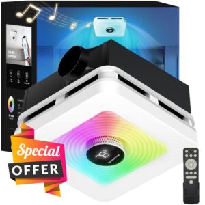 Bathroom Exhaust Fan With Light