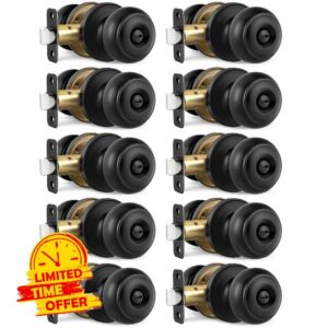Black Door Knobs