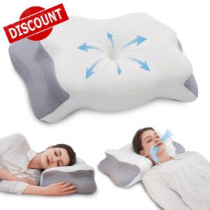 Cervical Neck Pillow for Pain Relief Sleeping Queen Size