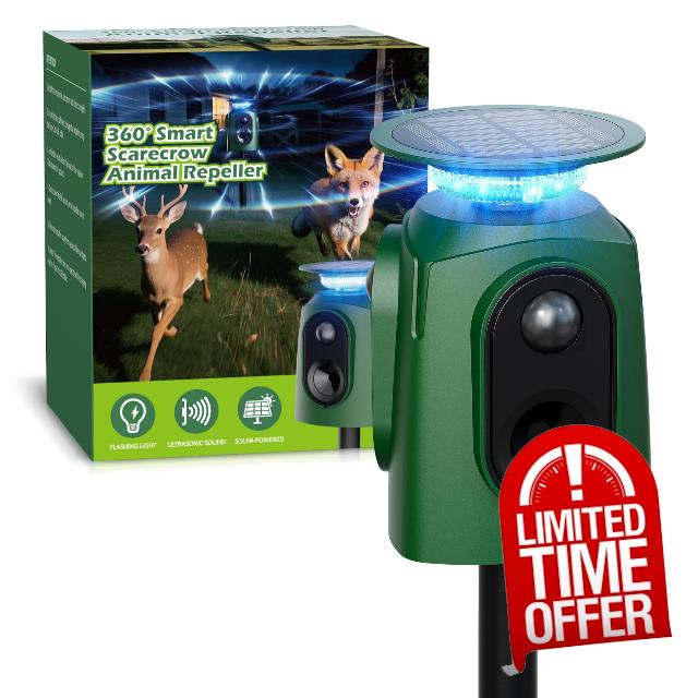 360° Solar Deer Repellent Devices