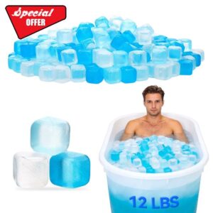 12LBS Reusable Ice Cubes for Ice Bath