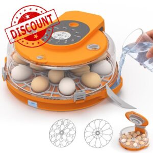 15 Egg Incubator with Auto Humidity Control