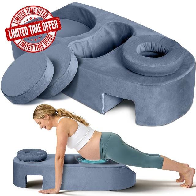 SAHEYER Pregnancy Massage Cushion and Headrest