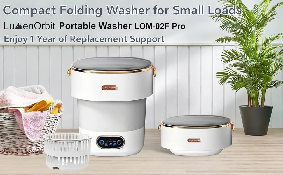 LumenOrbit Portable Washing Machine LOM-02F Pro 01