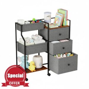 PandaEar Baby Diaper Caddy Organizer and Storage