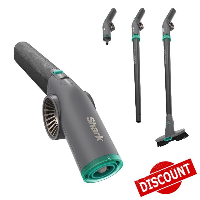NEW Shark BlastBoss — All-in-One Air Blasting System with BlastBroom