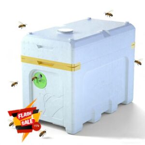 3-in-1 6-Frame Langstroth Beehive for Bees | Queen Mating Nuc Box