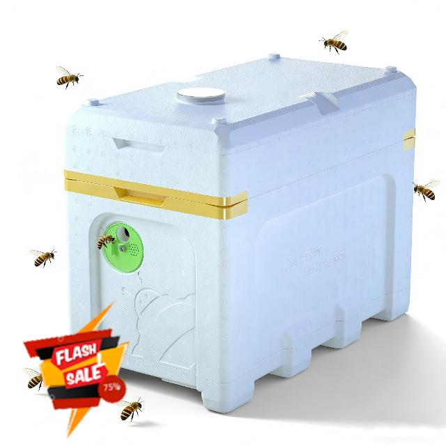 3-in-1 6-Frame Langstroth Beehive for Bees | Queen Mating Nuc Box