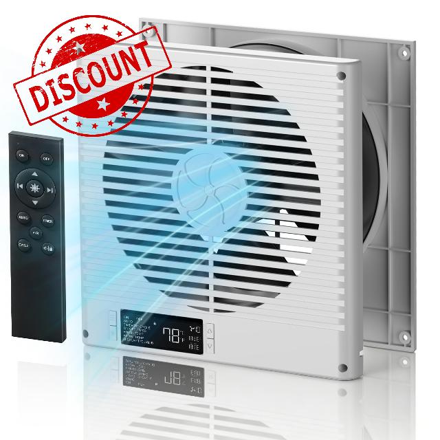 8" Room to Room Fan with Remote