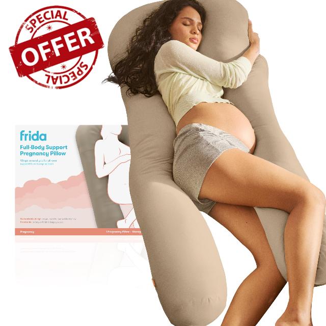 Frida Mom Full Body Support Pregnancy Pillow