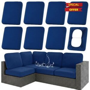 hyha Waterproof Outdoor Cushion Covers for Patio Furniture