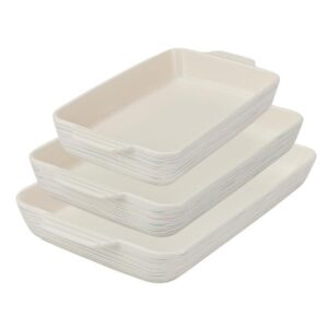 Pyrex (3-Piece) Ceramic Bakeware Set