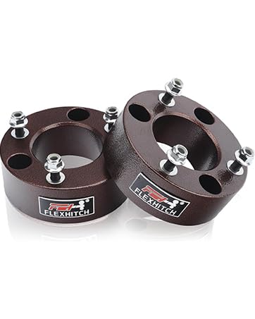 FlexHitch Gooseneck Ball to 5th Wheel Adapter, 3" Raised, Heavy Duty Reinforcing Ribs Structure,f...
