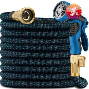 100 ft Expandable Garden Hose - Ultra Flexible