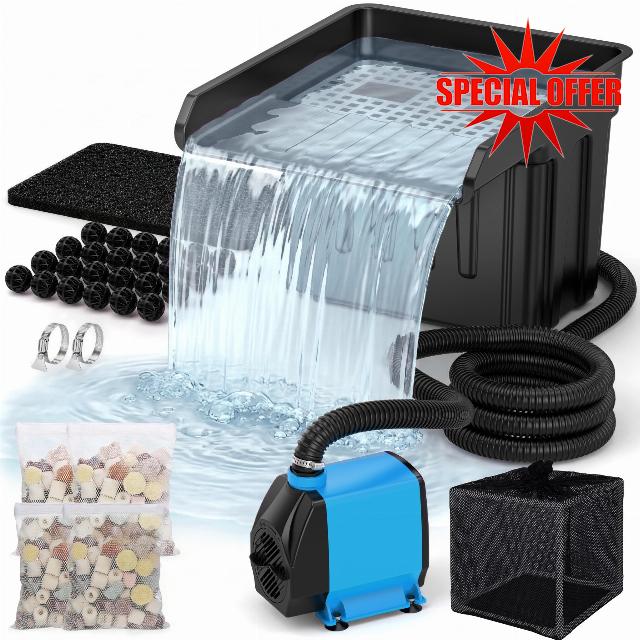 Pond Waterfall Spillway Kit