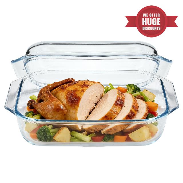 Glass Casserole Dish With Lid