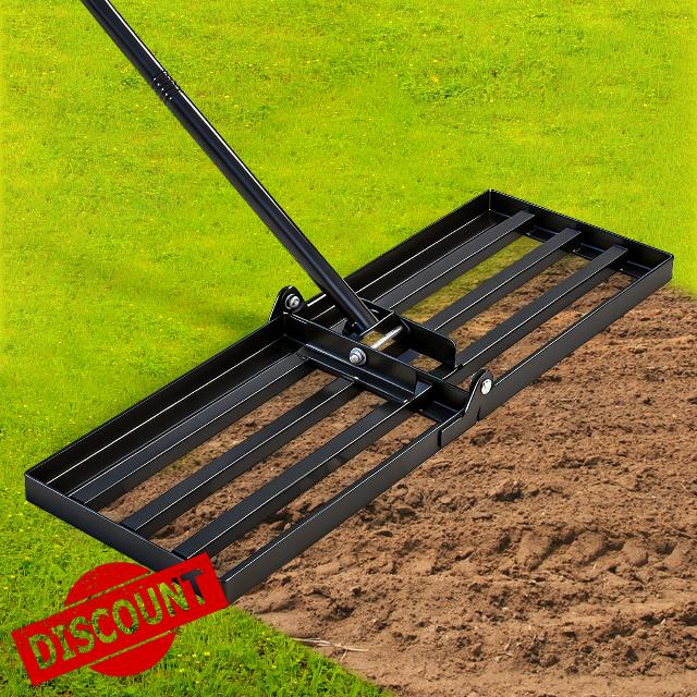 Saker Lawn Leveling Rake 30x10 Inch