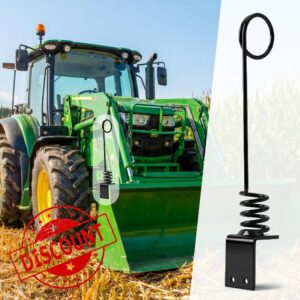 1PC Tractor Hydraulic Hose Hanger - 0.3" Thick Plate (8cm) Black Hose Holder Clamp