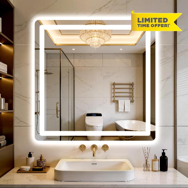 LED Bathroom Mirror with Lights