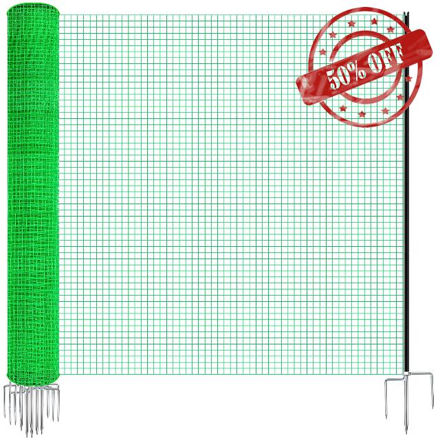 Temporary Fence with Posts