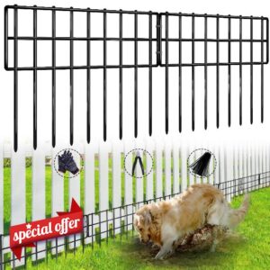 42.5ft (L) x 13in (H) Garden Fence Animal Barrier