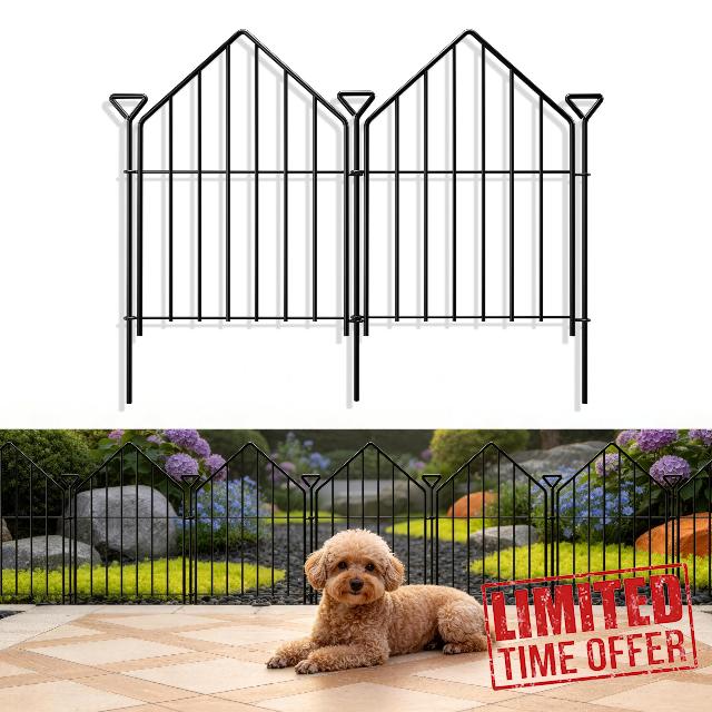 Decorative Garden Fence 17in x30ft
