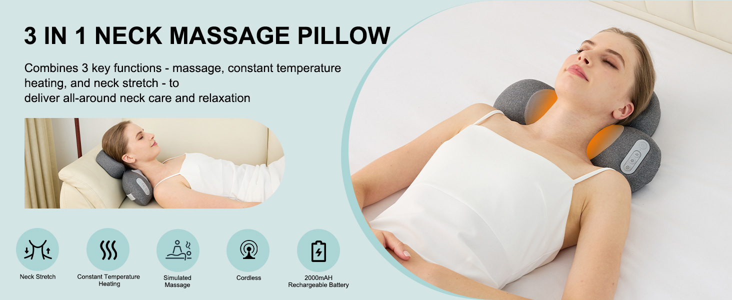 neck massager with heat