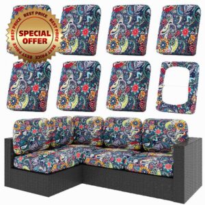 hyha 8Pcs Patio Cushion Covers