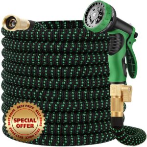 Expandable Garden Hose - 50 ft Expanding Water Garden Hoses