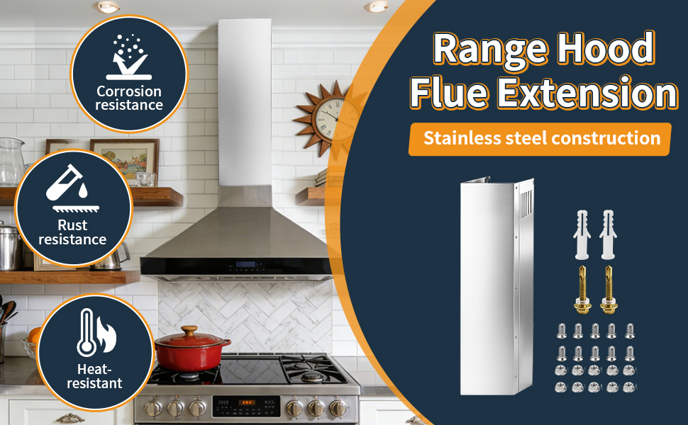 range hood extension