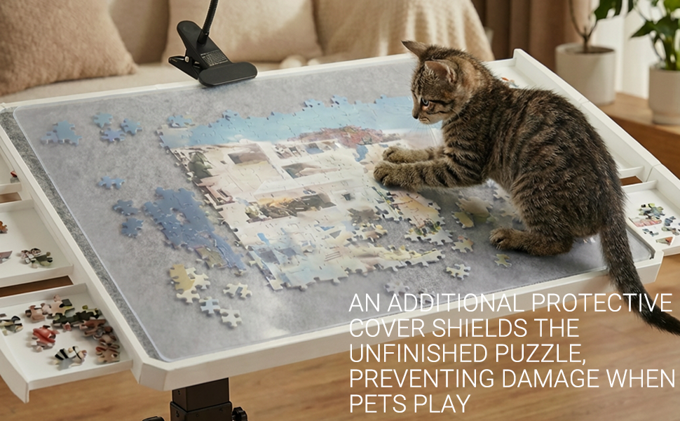 puzzle table