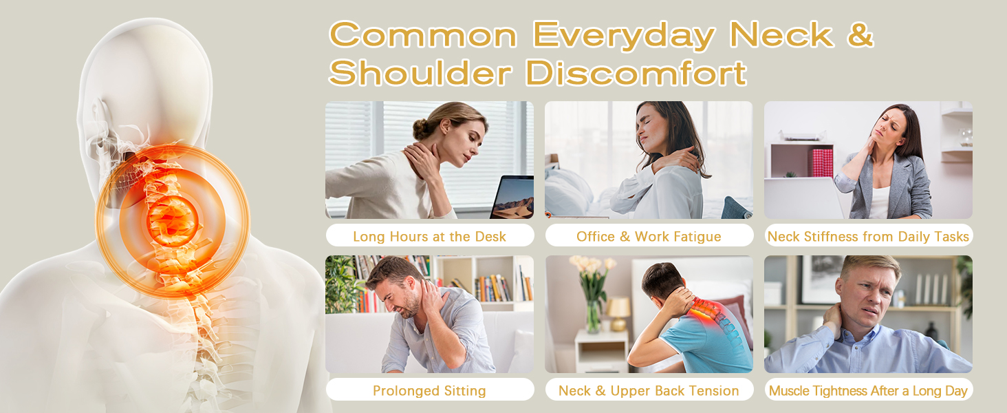 callixe thera pillow massage neck hump